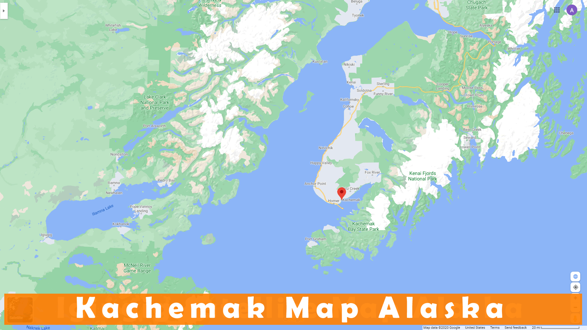 Kachemak map
